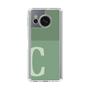 Slim Protection Case［ Original - initial two tone - C green ］