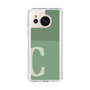 Slim Protection Case［ Original - initial two tone - C green ］