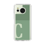 Slim Protection Case［ Original - initial two tone - C green ］