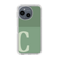 Slim Protection Case［ Original - initial two tone - C green ］