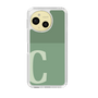 Slim Protection Case［ Original - initial two tone - C green ］
