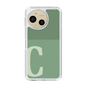 Slim Protection Case［ Original - initial two tone - C green ］