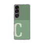 Slim Protection Case［ Original - initial two tone - C green ］