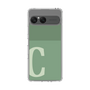 Slim Protection Case［ Original - initial two tone - C green ］