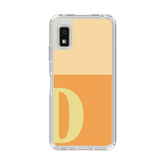 Slim Protection Case［ Original - initial two tone - D orange ］