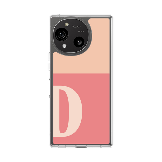 Slim Protection Case［ Original - initial two tone - D pink ］