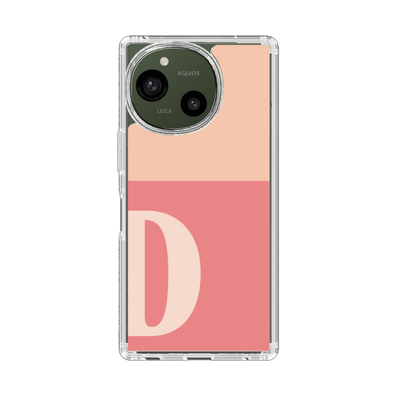 Slim Protection Case［ Original - initial two tone - D pink ］