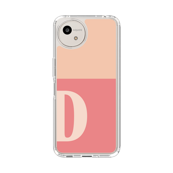 Slim Protection Case［ Original - initial two tone - D pink ］