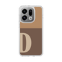 Slim Protection Case［ Original - initial two tone - D brown ］
