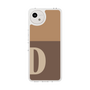 Slim Protection Case［ Original - initial two tone - D brown ］