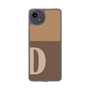Slim Protection Case［ Original - initial two tone - D brown ］