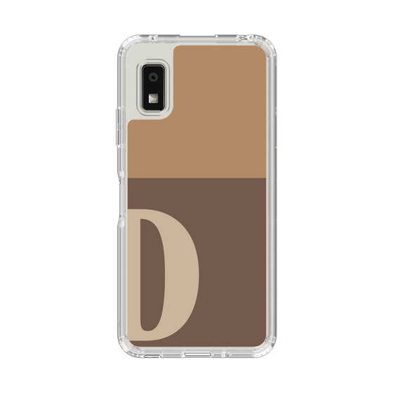 Slim Protection Case［ Original - initial two tone - D brown ］