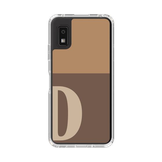 Slim Protection Case［ Original - initial two tone - D brown ］