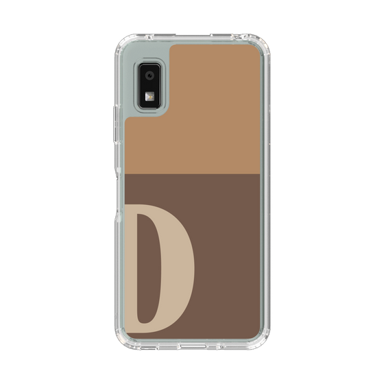 Slim Protection Case［ Original - initial two tone - D brown ］