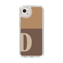 Slim Protection Case［ Original - initial two tone - D brown ］