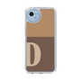Slim Protection Case［ Original - initial two tone - D brown ］