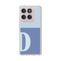 Slim Protection Case［ Original - initial two tone - D blue ］