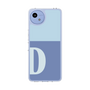 Slim Protection Case［ Original - initial two tone - D blue ］