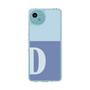 Slim Protection Case［ Original - initial two tone - D blue ］