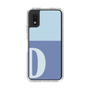 Slim Protection Case［ Original - initial two tone - D blue ］