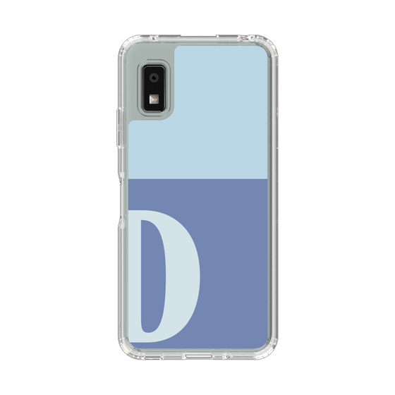 Slim Protection Case［ Original - initial two tone - D blue ］