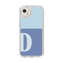 Slim Protection Case［ Original - initial two tone - D blue ］