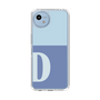 Slim Protection Case［ Original - initial two tone - D blue ］