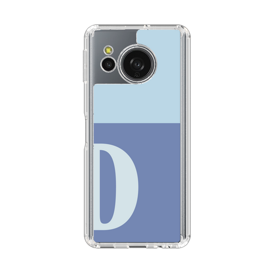 Slim Protection Case［ Original - initial two tone - D blue ］