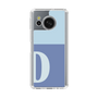 Slim Protection Case［ Original - initial two tone - D blue ］