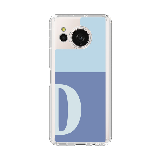Slim Protection Case［ Original - initial two tone - D blue ］
