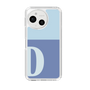 Slim Protection Case［ Original - initial two tone - D blue ］