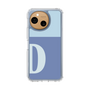 Slim Protection Case［ Original - initial two tone - D blue ］
