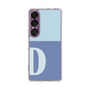 Slim Protection Case［ Original - initial two tone - D blue ］