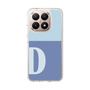 Slim Protection Case［ Original - initial two tone - D blue ］