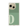 Slim Protection Case［ Original - initial two tone - D green ］