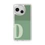 Slim Protection Case［ Original - initial two tone - D green ］