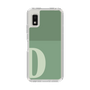 Slim Protection Case［ Original - initial two tone - D green ］