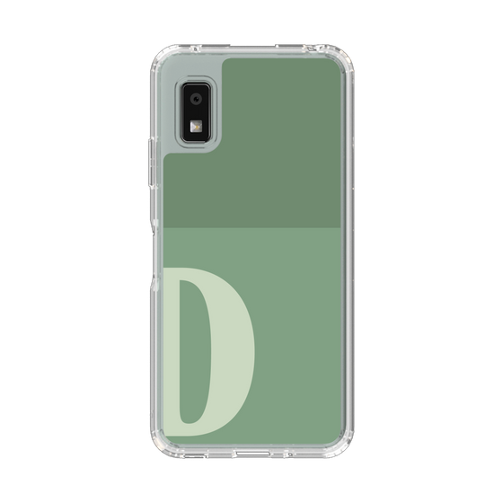 Slim Protection Case［ Original - initial two tone - D green ］