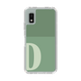 Slim Protection Case［ Original - initial two tone - D green ］