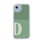 Slim Protection Case［ Original - initial two tone - D green ］