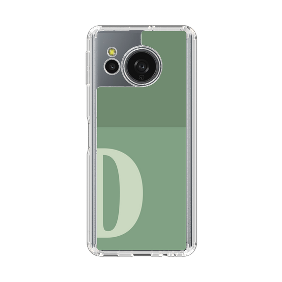 Slim Protection Case［ Original - initial two tone - D green ］