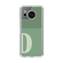 Slim Protection Case［ Original - initial two tone - D green ］