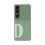 Slim Protection Case［ Original - initial two tone - D green ］