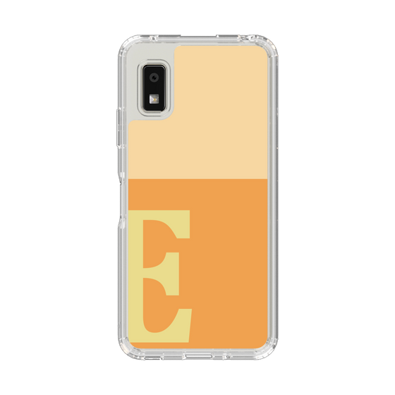 Slim Protection Case［ Original - initial two tone - E orange ］