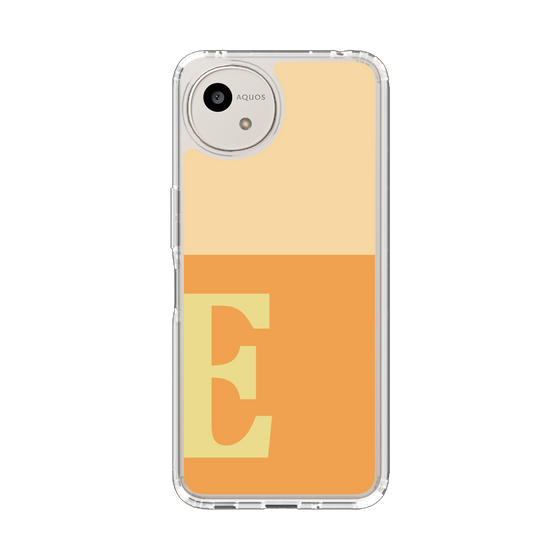Slim Protection Case［ Original - initial two tone - E orange ］