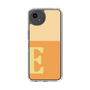 Slim Protection Case［ Original - initial two tone - E orange ］
