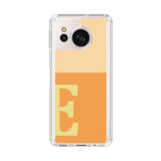 Slim Protection Case［ Original - initial two tone - E orange ］