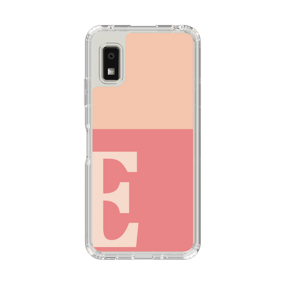 Slim Protection Case［ Original - initial two tone - E pink ］