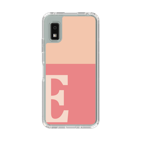 Slim Protection Case［ Original - initial two tone - E pink ］