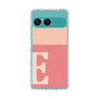 Slim Protection Case［ Original - initial two tone - E pink ］